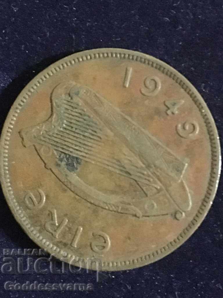 Ireland 1 Penny 1949 Hen Chicks Bronze 9.4g No 2 with price 3.00 BGN | € 1.53 Ireland 1 Penny 1949 Hen Chicks Bronze 9.4g No 2 with price 3.00 BGN | € 1.53