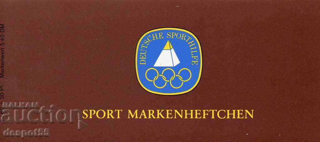 1981. Germany. Sports. Booklet.