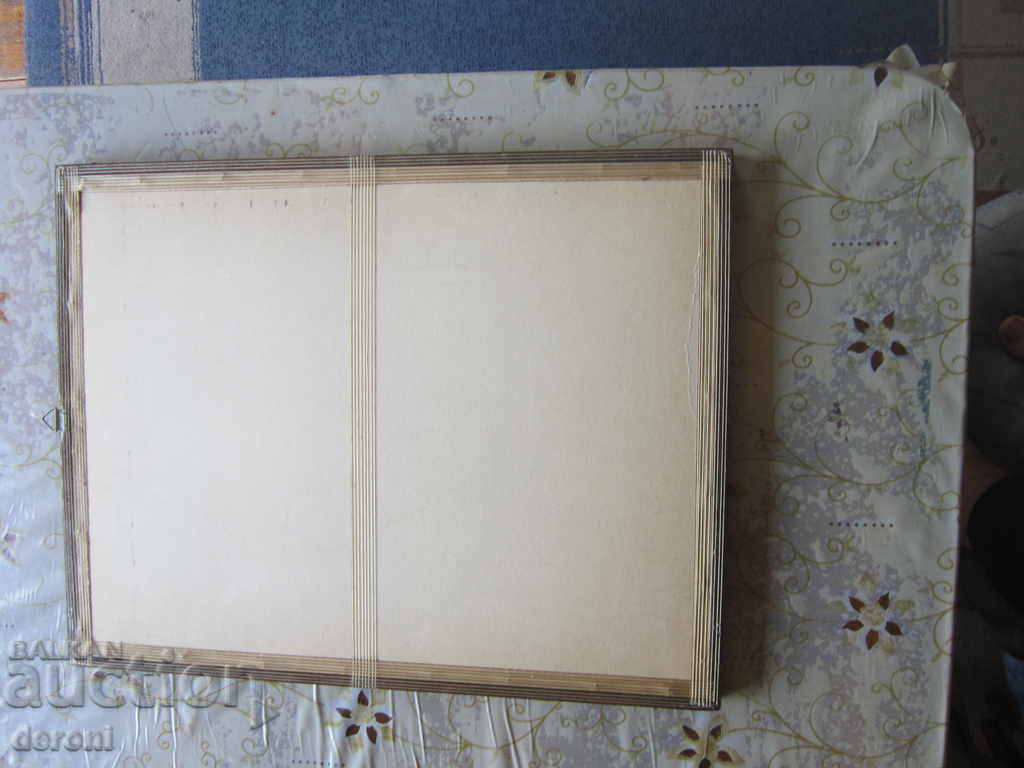 Old German painting on silk - 7 Old German painting on silk - 7