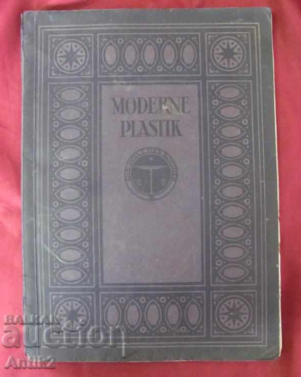 1912 Book MODERNE PLASTIK Germany