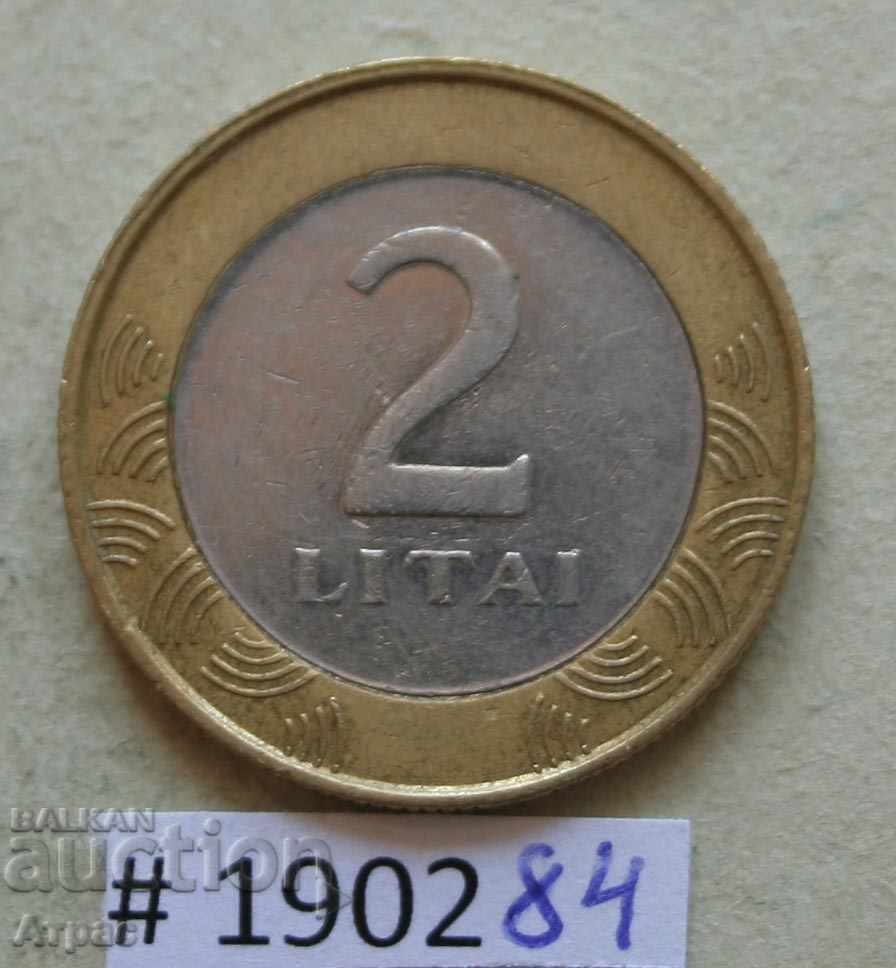 2 литай 2002 Lituania