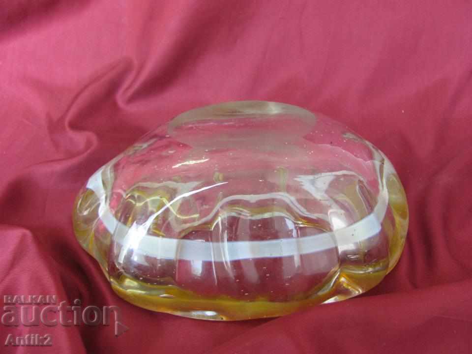 Δημοπρασία Γυάλινο σταχτοδοχείο κρυστάλλου Moran Δημοπρασία Γυάλινο σταχτοδοχείο κρυστάλλου Moran