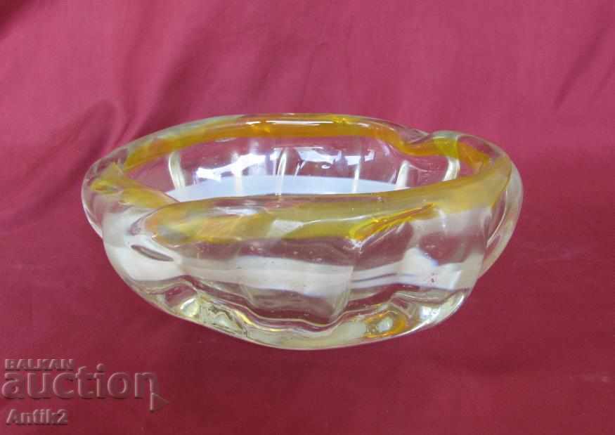 Γυάλινο σταχτοδοχείο κρυστάλλου Moran - 5 Γυάλινο σταχτοδοχείο κρυστάλλου Moran - 5