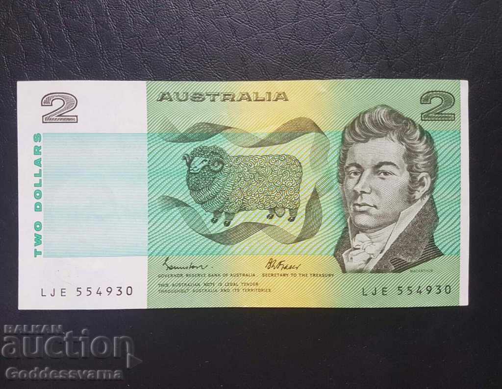 Delivery of Australia $ 2 Dollar Johnson & Fraser 1985 Ref 4930