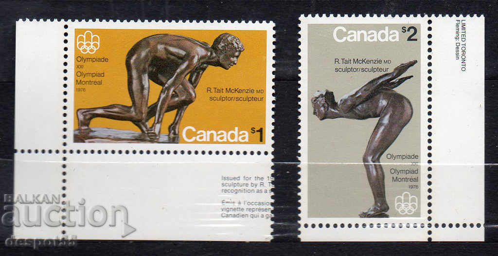 1975. Καναδάς. Ολυμπιακοί Αγώνες - Μόντρεαλ 1976, Καναδάς.