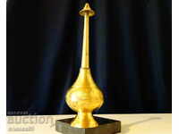 Χάλκινο θυμιατήρι, δοχείο για ροδόνερο, ελαιοδοχείο με Ταζ Μαχάλ