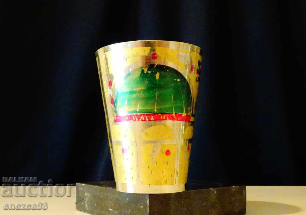 Antique bronze cup, decorated. with price 9.00 BGN | € 4.60 Antique bronze cup, decorated. with price 9.00 BGN | € 4.60