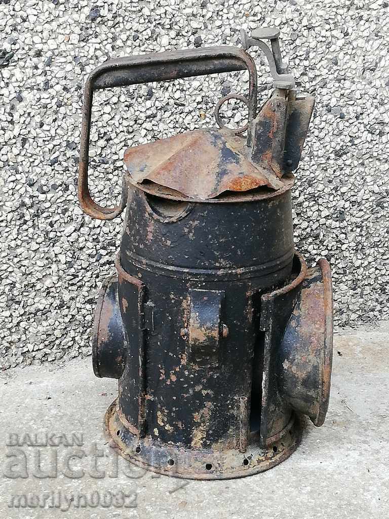 Auction Army Hand Portable Lantern Railway Regiment 1941 Year WW2 Auction Army Hand Portable Lantern Railway Regiment 1941 Year WW2