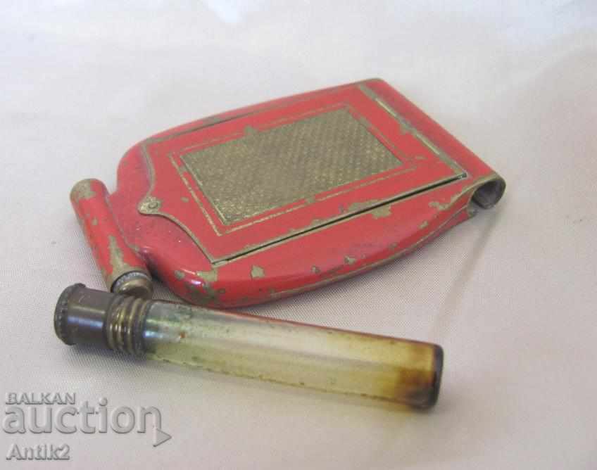 30 Bronze Massive Ladies Powder and Perfume Bottle with price 54.00 BGN | € 27.61