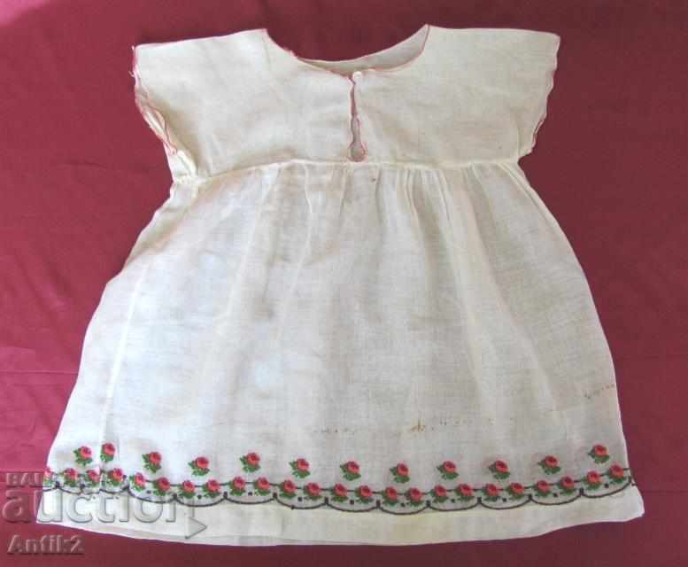 Delivery of 19th Century Childrens Hand Embroidered Dress Delivery of 19th Century Childrens Hand Embroidered Dress