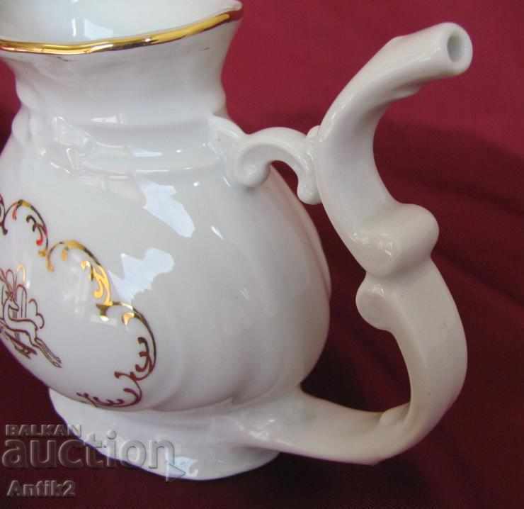 Old Porcelain Feeder Czechoslovakia - 5