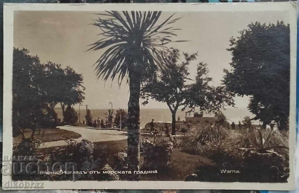 Varna - view from the sea garden - before 1944