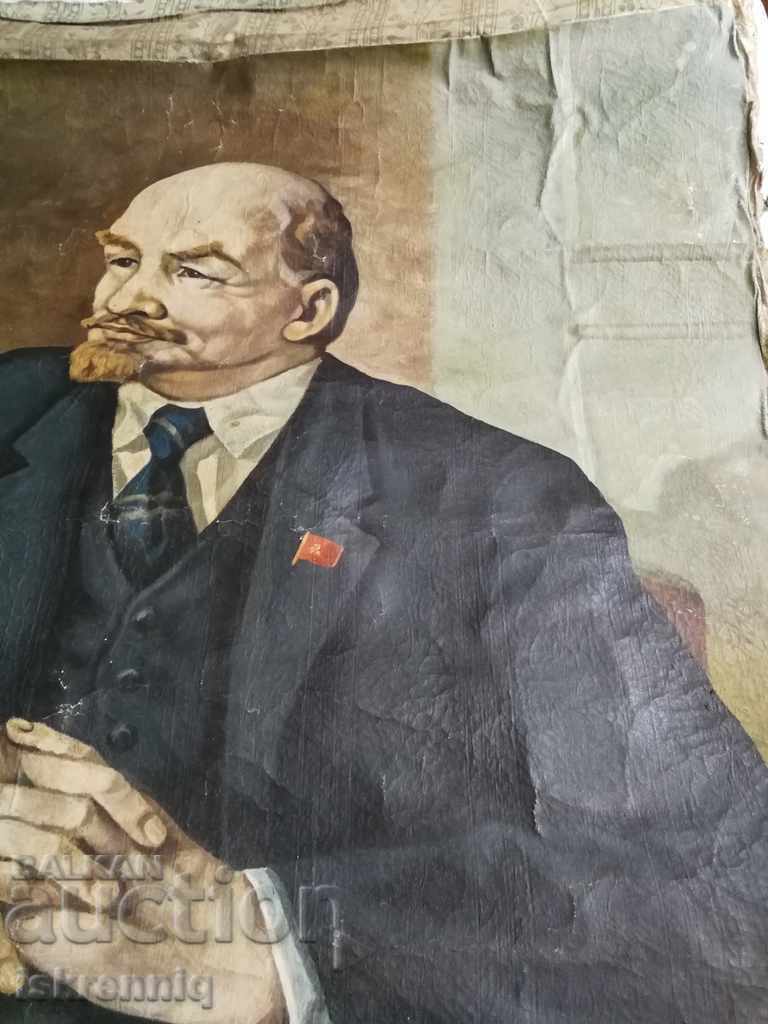 Delivery of Old Picture Lenin Canvas Delivery of Old Picture Lenin Canvas