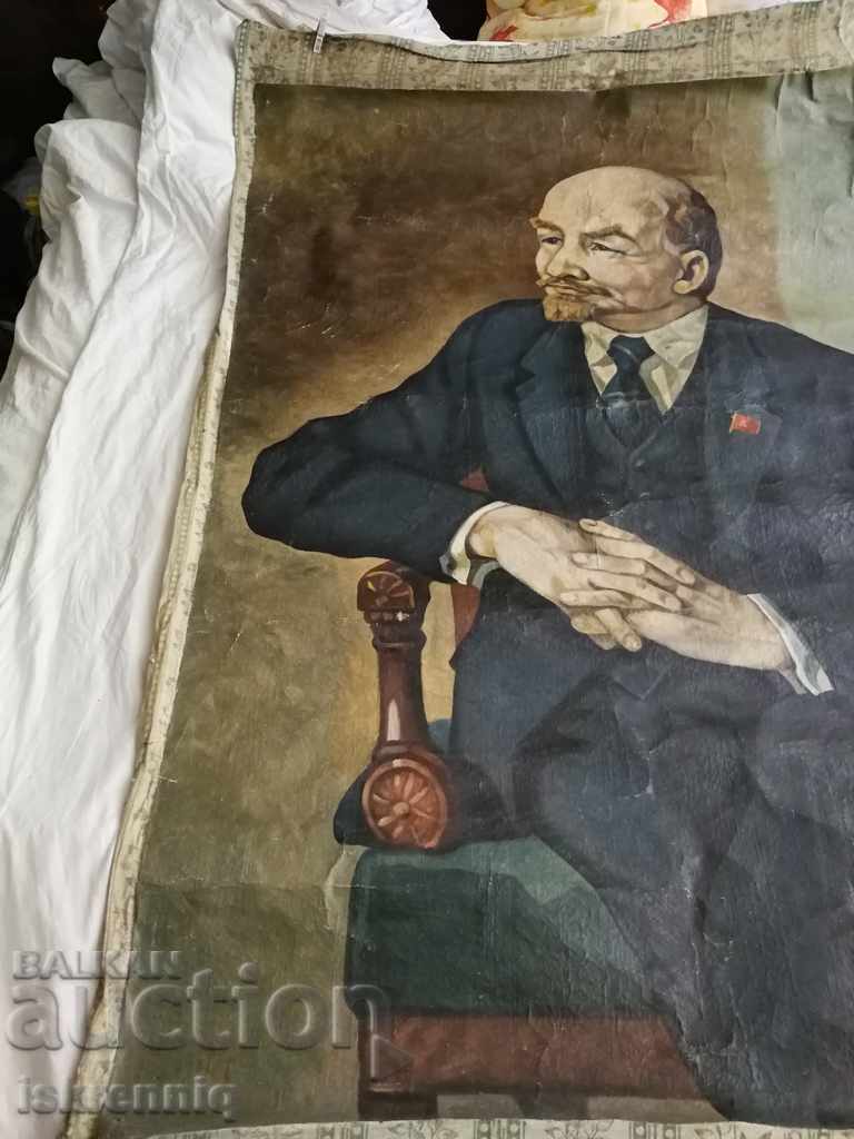 Old Picture Lenin Canvas - 5 Old Picture Lenin Canvas - 5