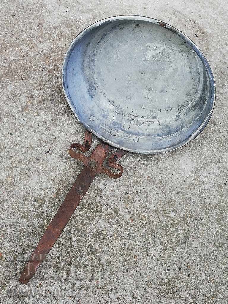 Old copper pan, copper, tray, copper vessel - 5