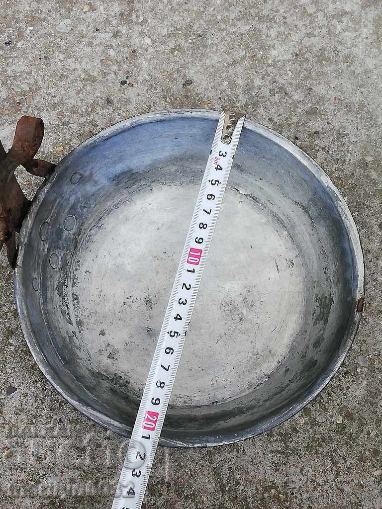 Old copper pan, copper, tray, copper vessel - 6