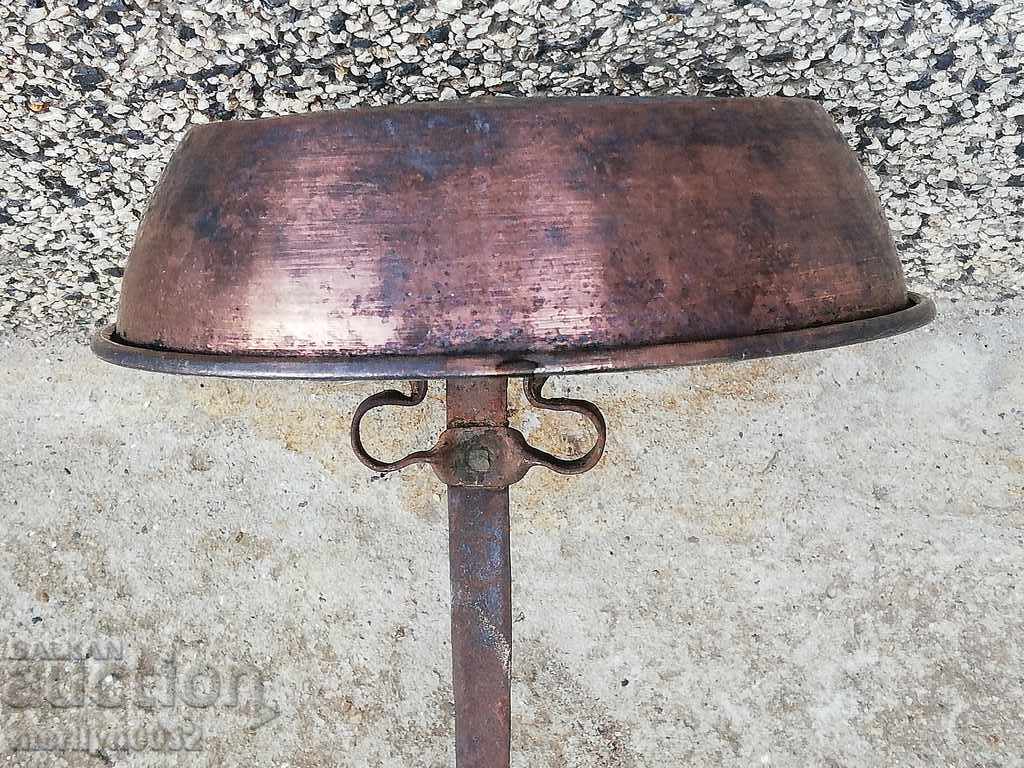 Old copper pan, copper, tray, copper vessel - 7