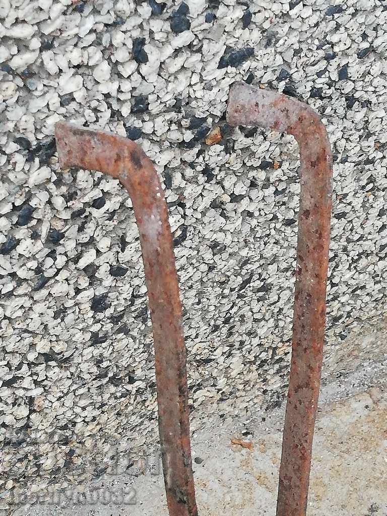 Auction  Old dilaf, mash, wrought iron for a furnace