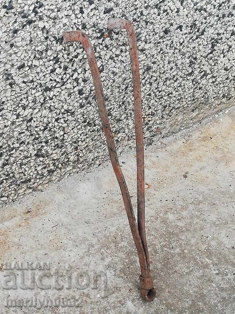 Old dilaf, mash, wrought iron for a furnace - 7