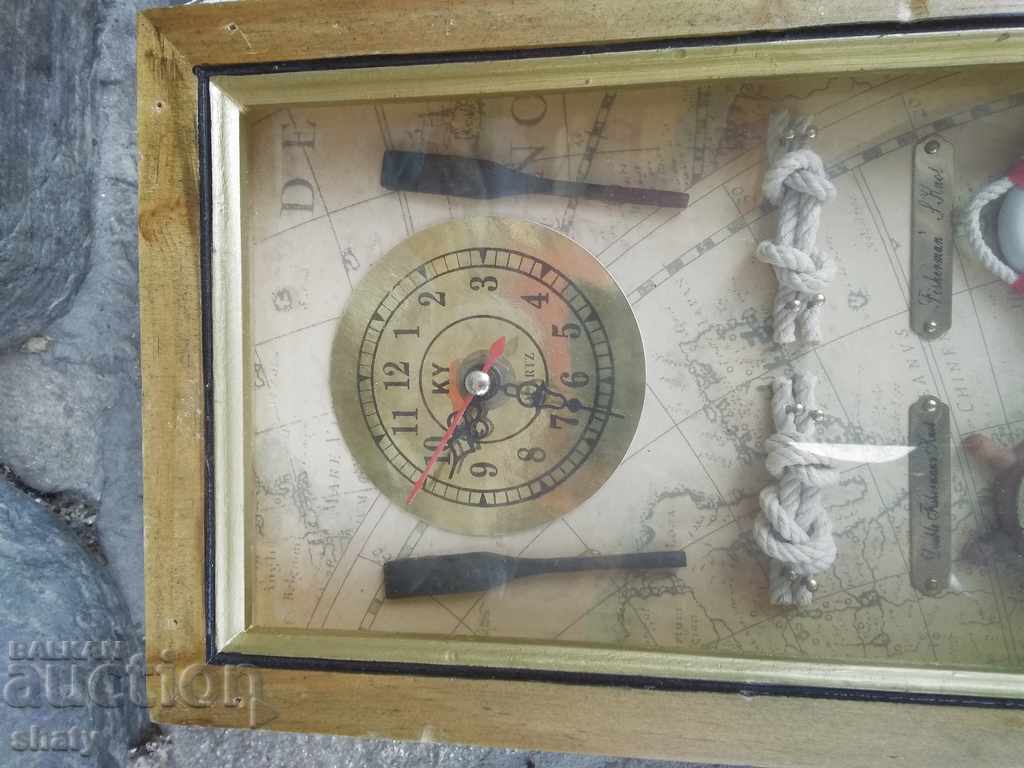 Clock key box. Sea decor. - 7 Clock key box. Sea decor. - 7