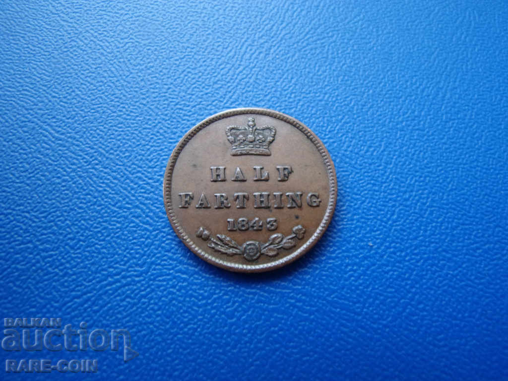 III (24) Ηνωμένο Βασίλειο ½ Farting 1843