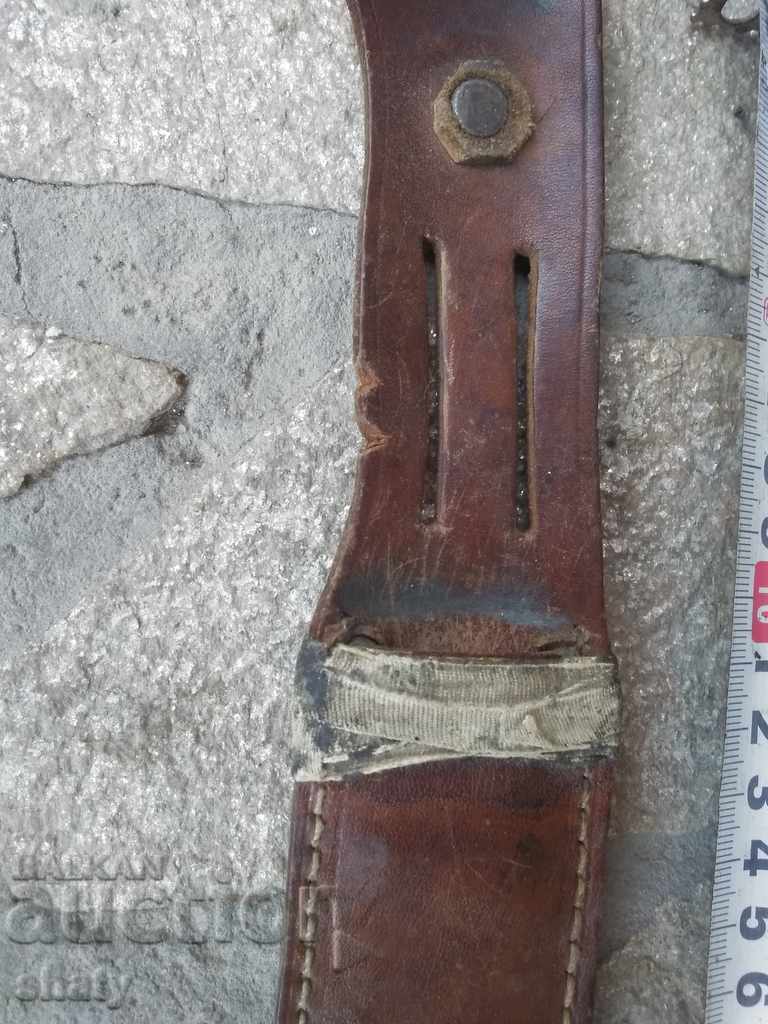 Leather knife for knife. with price 25.00 BGN | € 12.78 Leather knife for knife. with price 25.00 BGN | € 12.78