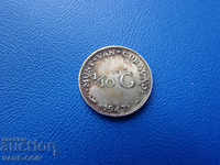 III (57) Curacao 1/10 Gulden 1947