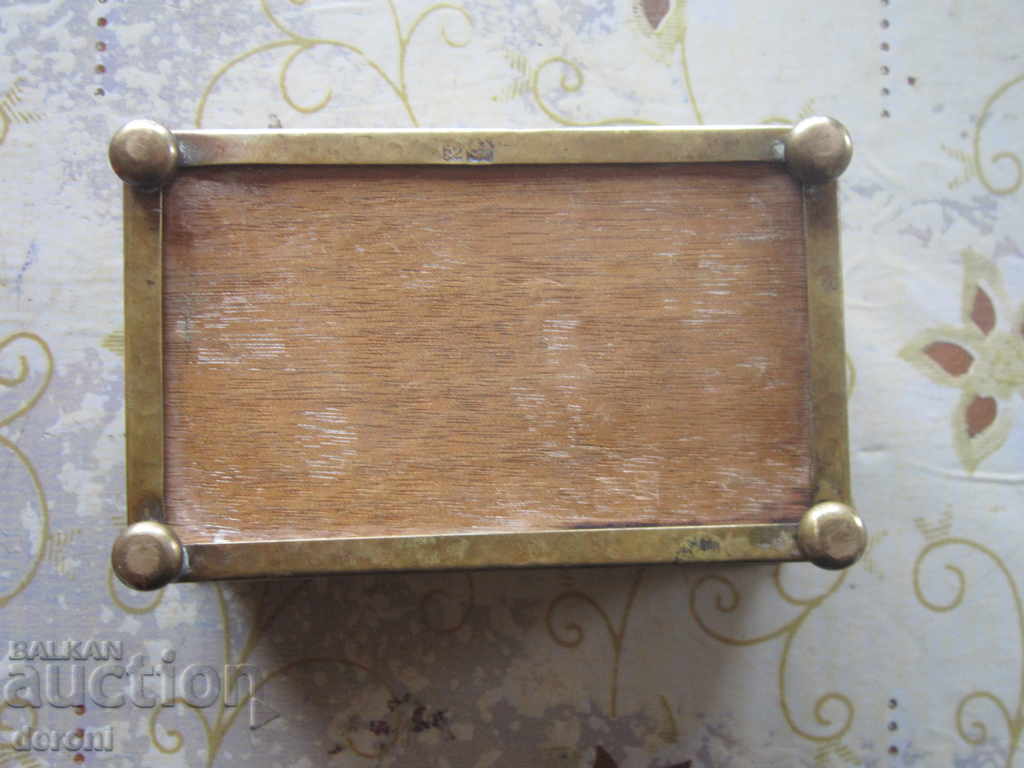 Auction Unique bronze box for jewelry box WMF Auction Unique bronze box for jewelry box WMF