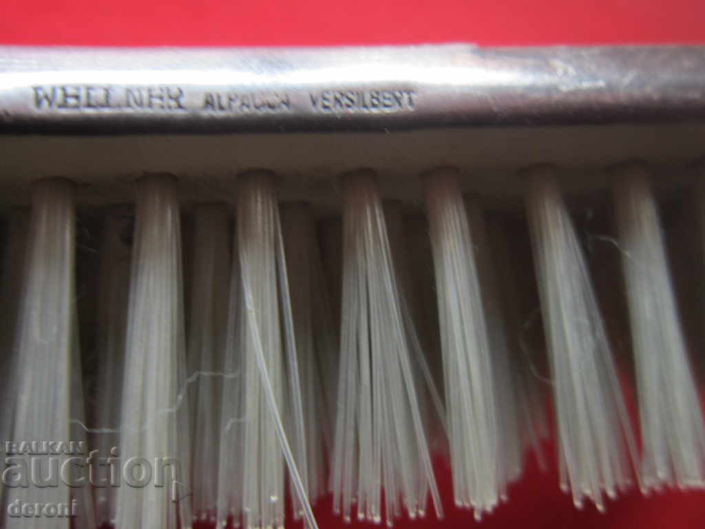 Уникална посребрена четка Welner Alpacca Versilbert - 7 Уникална посребрена четка Welner Alpacca Versilbert - 7
