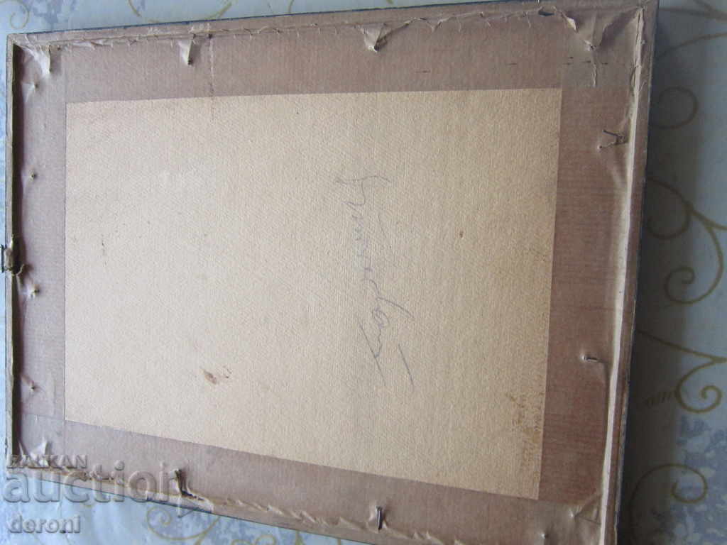 Ένα απίστευτο παλιό γραφικό έγχρωμο γραφικό που υπογράφηκε - 6