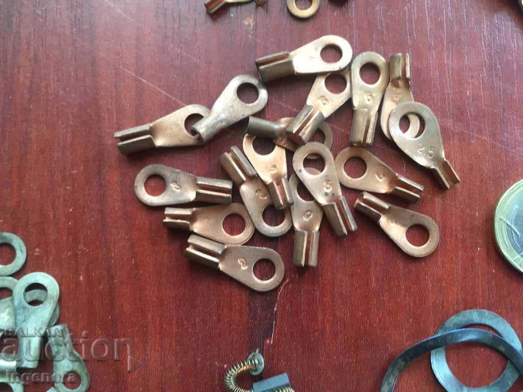 CABLE SHOES, COMPENSATION. SHEIBY, GRAPHITE BRUSHES - 7 CABLE SHOES, COMPENSATION. SHEIBY, GRAPHITE BRUSHES - 7