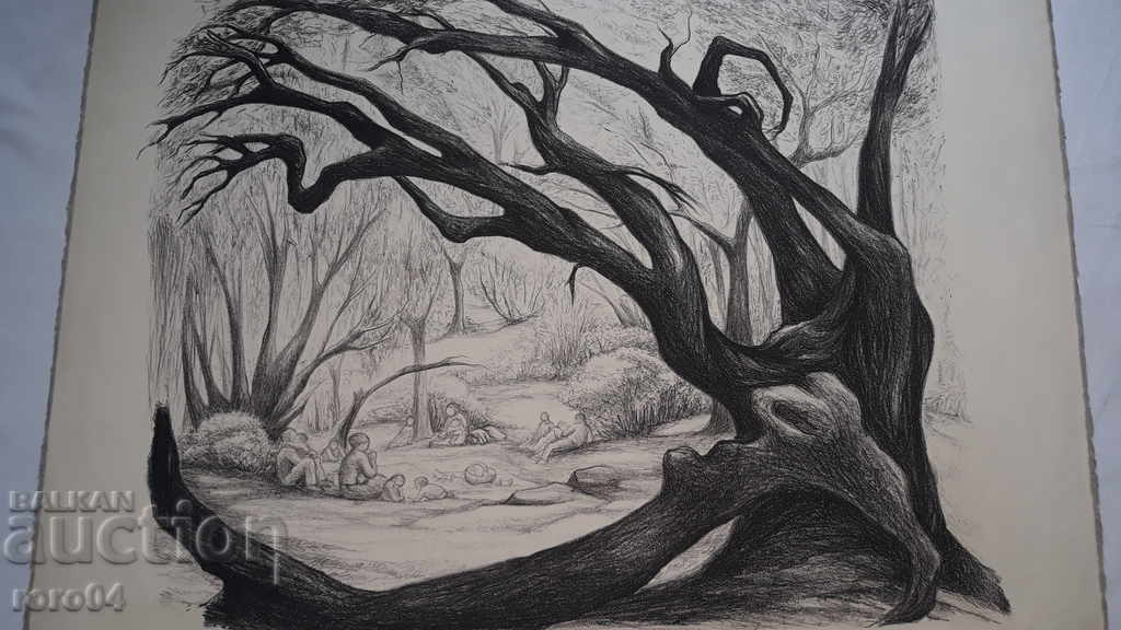 FANNY RABEL (1922-2008) The family in the forest with price 1755.00 BGN | € 897.32 FANNY RABEL (1922-2008) The family in the forest with price 1755.00 BGN | € 897.32