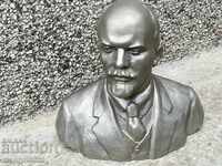 Αλουμινένια προτομή του Λένιν, φιγούρα, γλυπτική, αγαλματίδιο