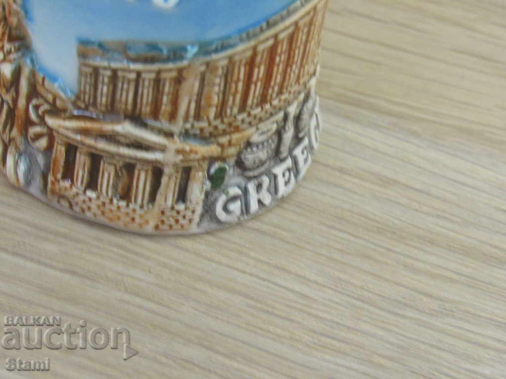 Delivery of Porcelain bell-9 cm-souvenir from Athens, Greece-2 Delivery of Porcelain bell-9 cm-souvenir from Athens, Greece-2
