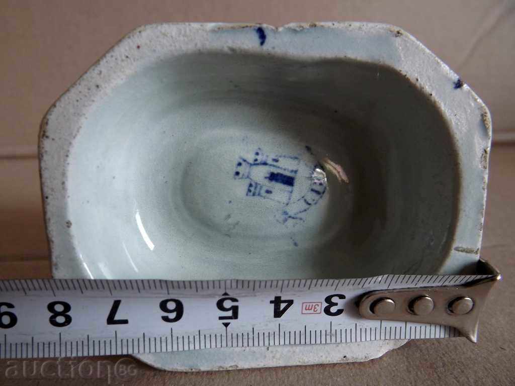 . OVER 150-YEAR CERAMIC PORCELAIN SOLAR MARKED RR - 6
