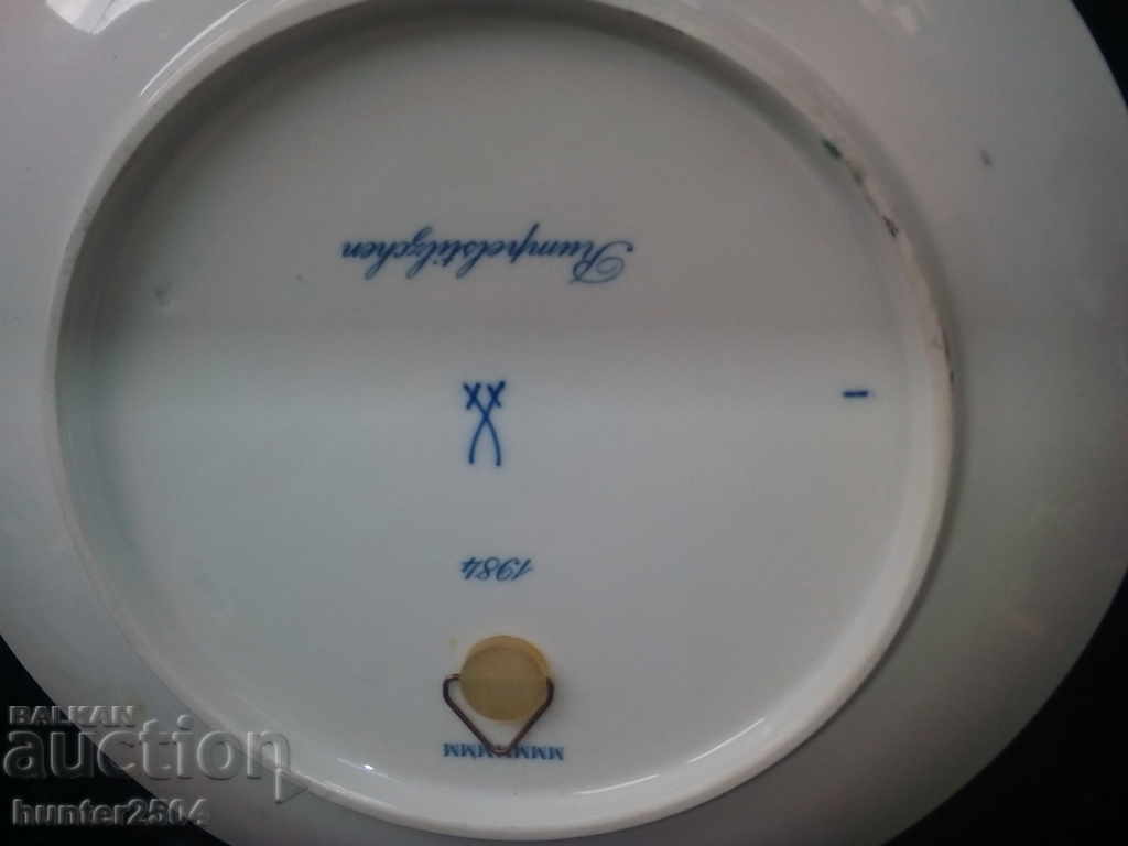 Auction Classy serving plate, Meissen "MEISSEN" 1984, Rumpelstilzchen, d-26cm Auction Classy serving plate, Meissen "MEISSEN" 1984, Rumpelstilzchen, d-26cm