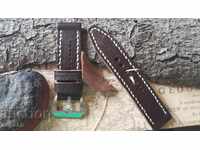Leather watch strap 24mm 244 genuine leather