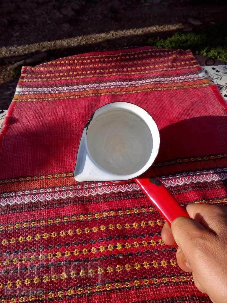 Old enameled cezve - 5 Old enameled cezve - 5