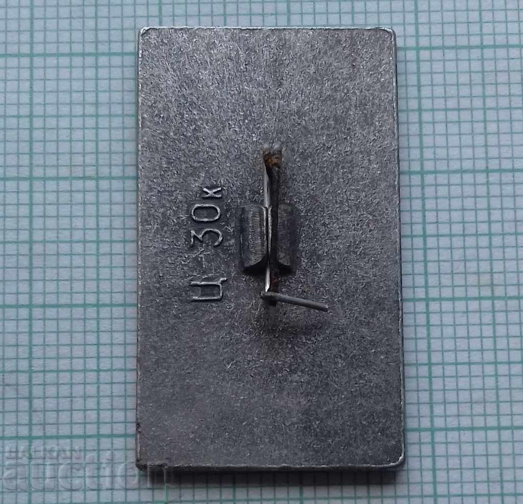 6555 Badge - Hero City with price 0.30 BGN | € 0.15