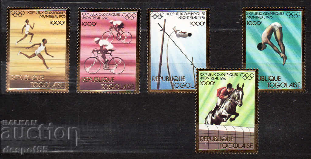1976. Togo. Jocurile Olimpice - Montreal, Canada. RR.