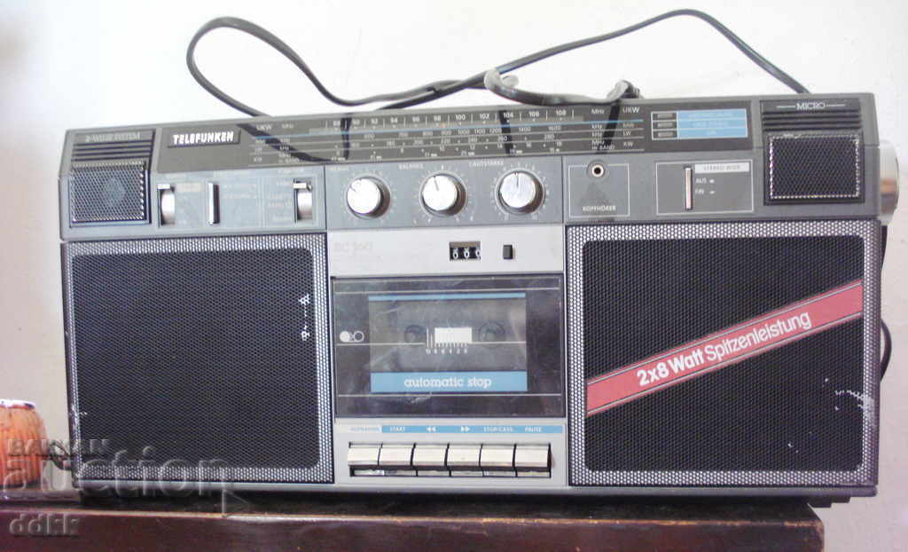 TELEFUNKEN old cassette player