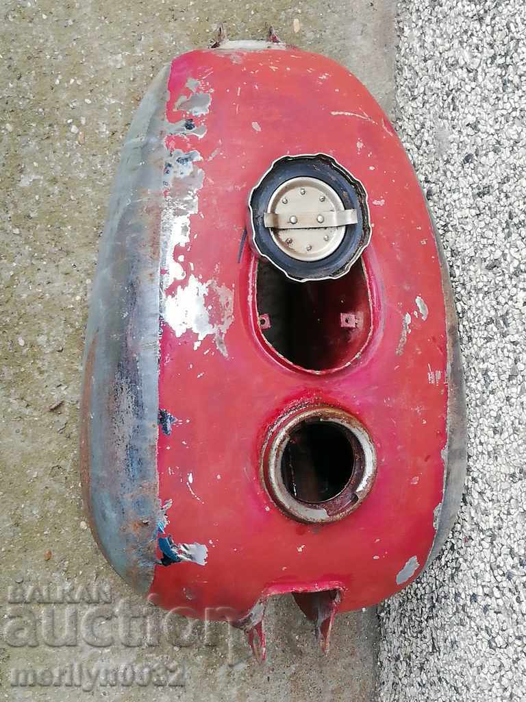 Motorcycle fuel tank, Jawa motorcycle moped ČSSR 1958 year - 5