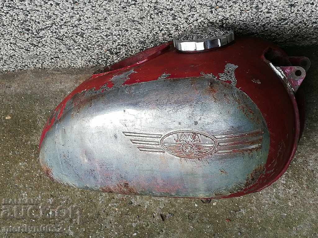 Motorcycle fuel tank, Jawa motorcycle moped ČSSR 1958 year - 6