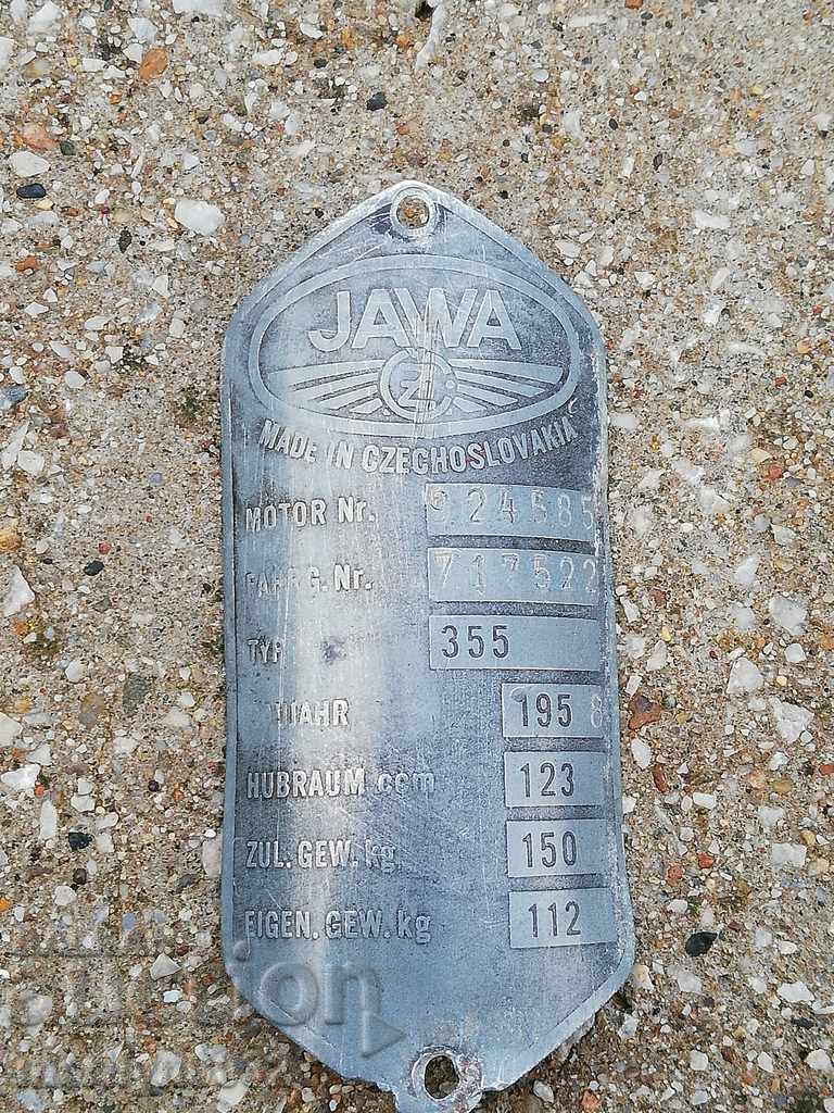 Emblem of motorcycle, motor YAVA moped ChSRS 1958 with price 35.00 BGN | € 17.90 Emblem of motorcycle, motor YAVA moped ChSRS 1958 with price 35.00 BGN | € 17.90