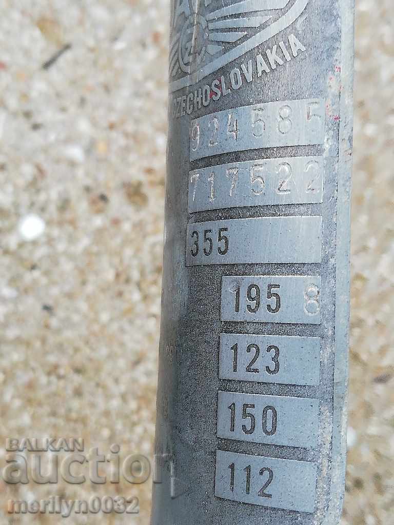 Emblem of motorcycle, motor YAVA moped ChSRS 1958 - 6 Emblem of motorcycle, motor YAVA moped ChSRS 1958 - 6