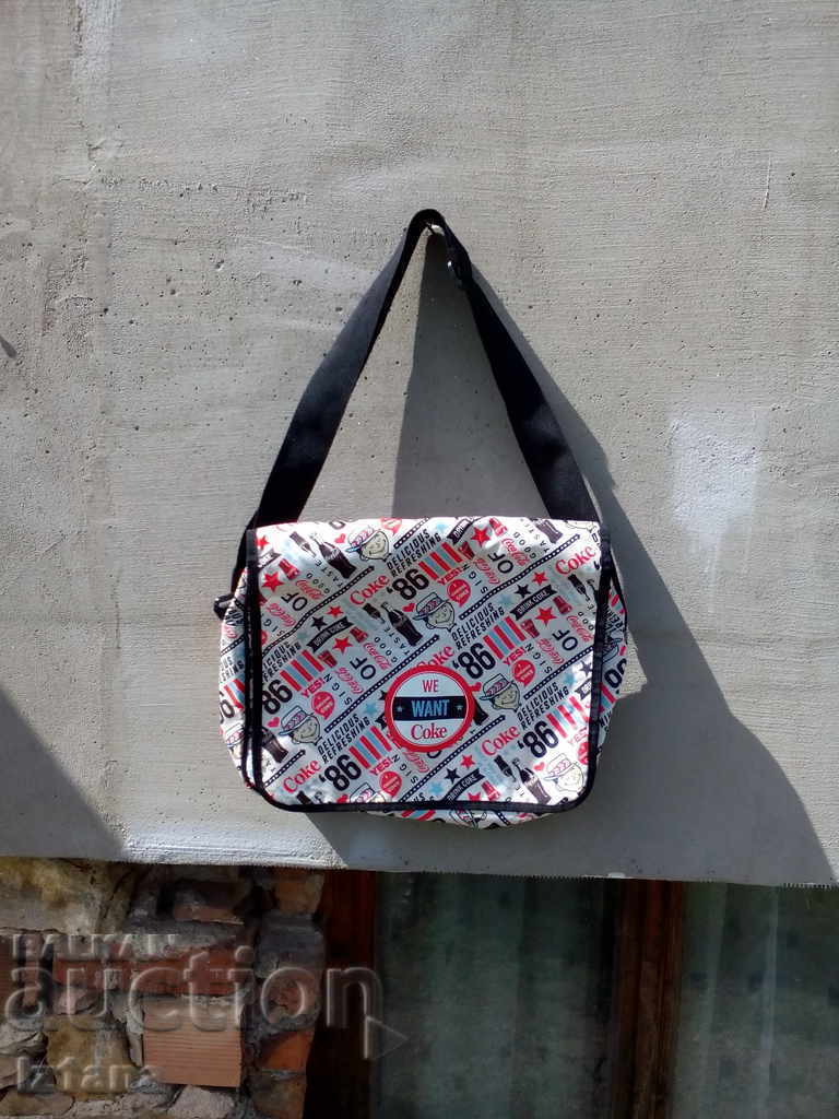 Geantă veche Coca Cola, Coca Cola Geantă veche Coca Cola, Coca Cola