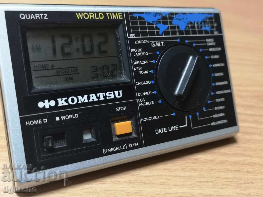 Delivery of KOMATSU Clock Delivery of KOMATSU Clock