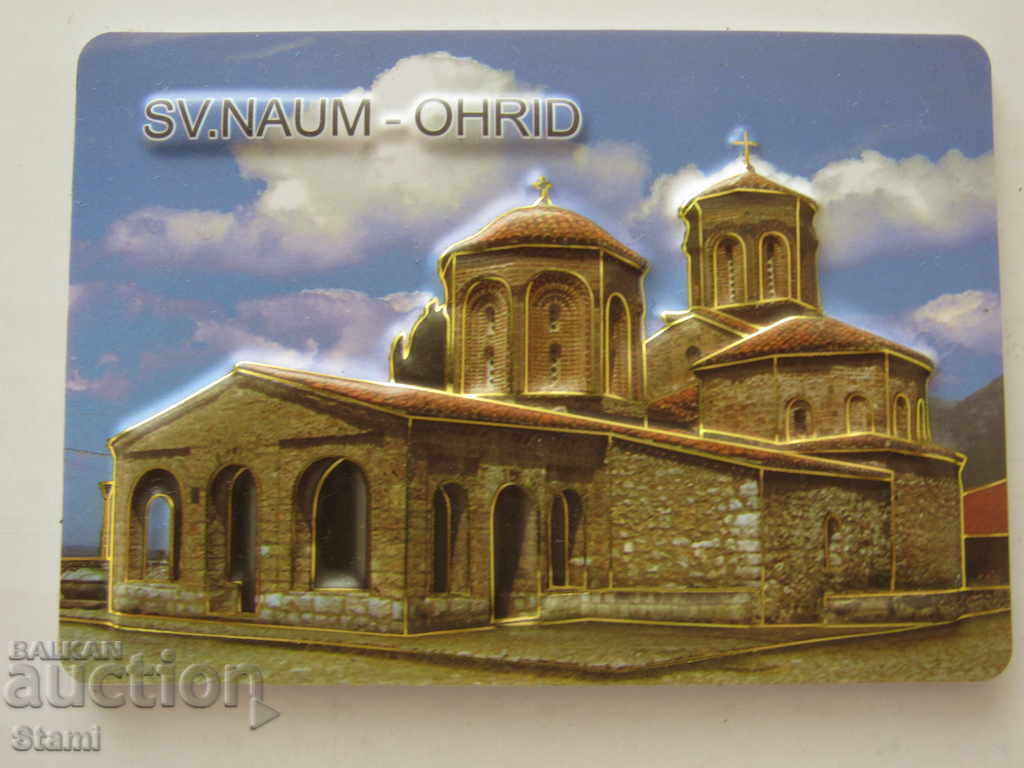 Auction Authentic 3D Magnet from Macedonia, series-2 Auction Authentic 3D Magnet from Macedonia, series-2