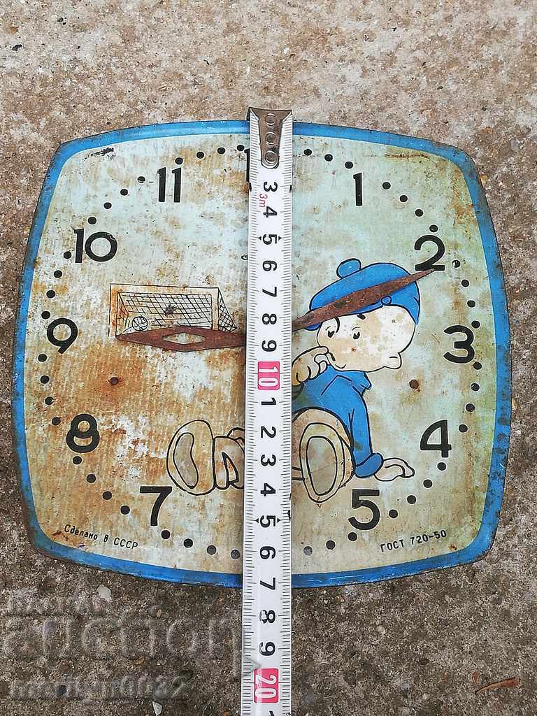 Delivery of Russian wall clock for children 50s of the 20th century USSR Delivery of Russian wall clock for children 50s of the 20th century USSR