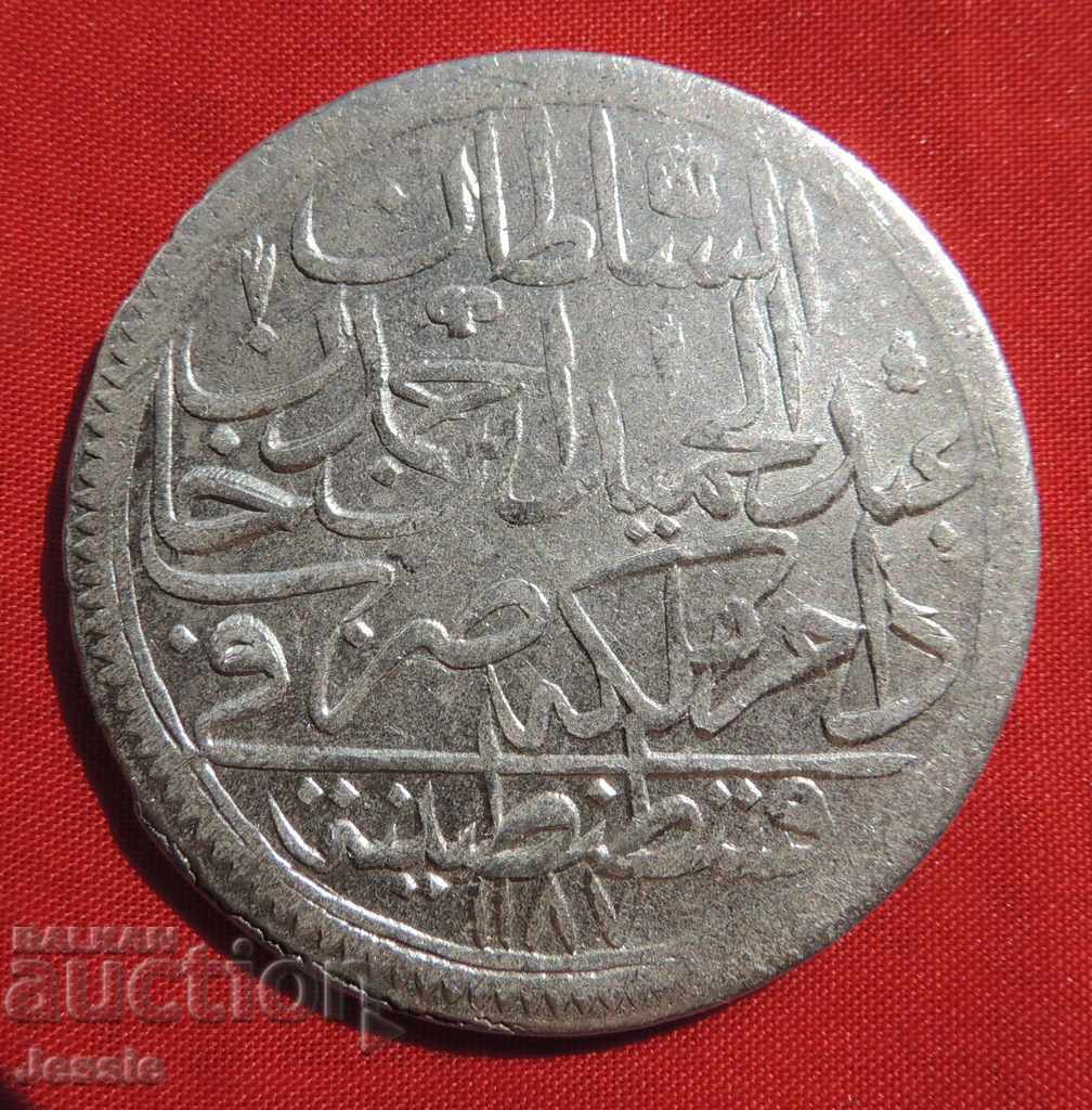 2 Gold Ottoman Empire AH 1187 / 8 Abdul Hamid I